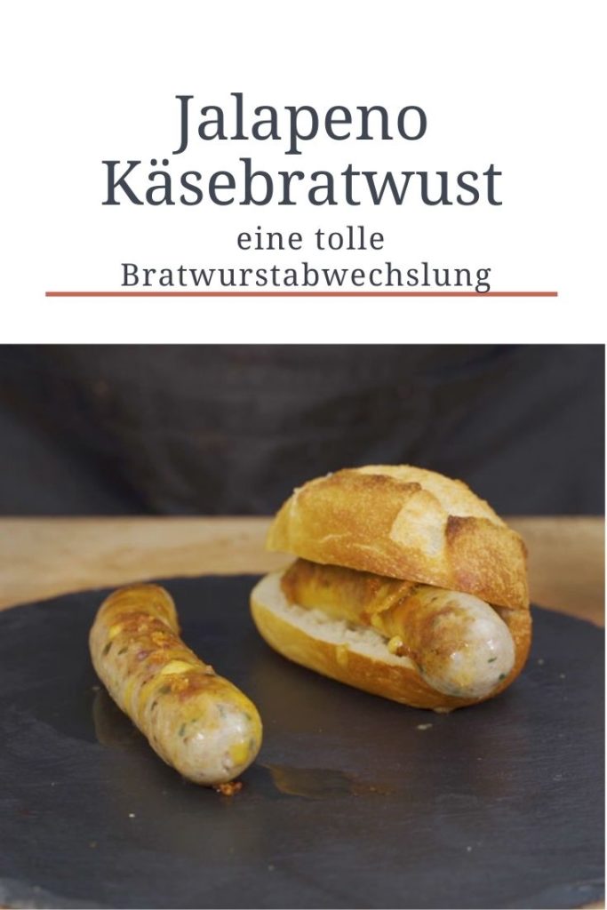 Jalapeno Käsebratwurst